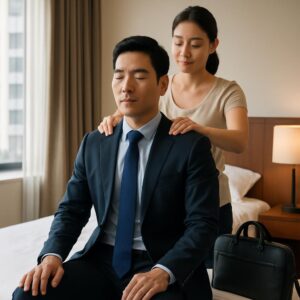 출장 중 건강 챙기기: 마사지로 몸과 마음까지 리프레시하는 법